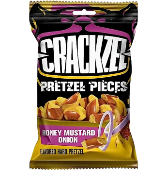 CRACKZEL - Pretzel Pieces Honey Mustard Onion 85g